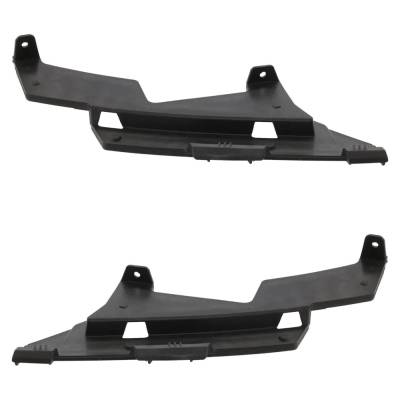 New Left Lower And Right Lower Headlight Bracket Compatible With Gmc Sierra 1500 Denali Sierra 1500