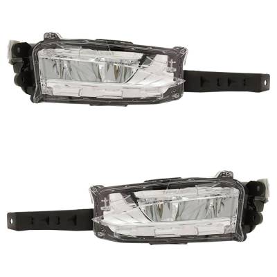 New Front Left And Front Right Fog Light Compatible With Lexus Nx300h Base 4 Cyl 2.5L Nx200t Base 4