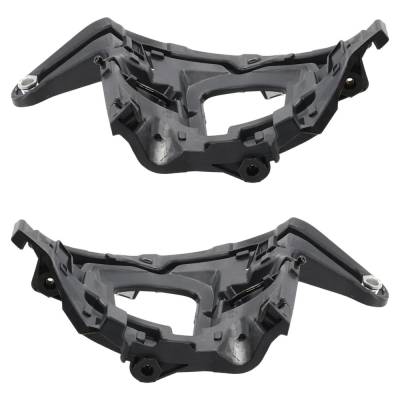 New Pair Of Headlight Bracket Compatible With Volkswagen Beetle Trendline 4 Cyl 2.0L Beetle R-Line 4