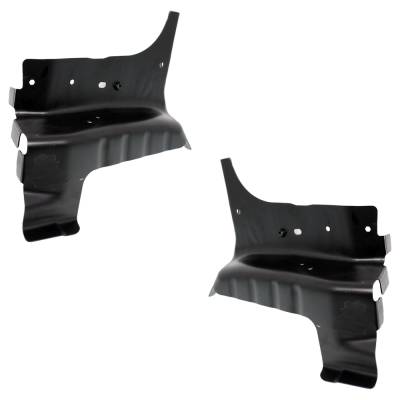 Rareelectrical - New Pair Of Headlight Bracket Compatible With Buick Cadillac Chevrolet Lacrosse Leather 6 Cyl 3.6L - Image 3