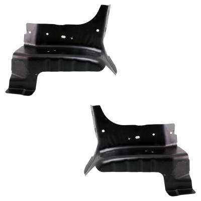 New Pair Of Headlight Bracket Compatible With Buick Cadillac Chevrolet Xts Premium 6 Cyl 3.6L Impala