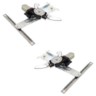 Rareelectrical - New Rear Left And Rear Right Window Regulator Compatible With Nissan Versa S Versa 1.6 2007-2011 By - Image 3