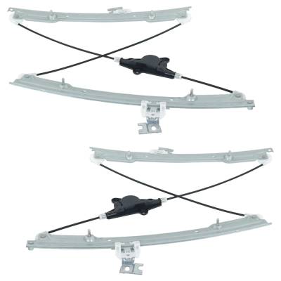 Rareelectrical - New Front Left And Front Right Window Regulator Compatible With Nissan Maxima Sl 6 Cyl 3.5L Maxima - Image 4