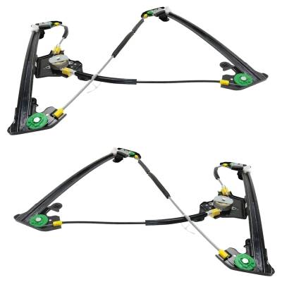 Rareelectrical - New Front Left And Front Right Window Regulator Compatible With Ford F-150 King Ranch 8 Cyl 5.4L - Image 6