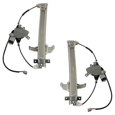 Rareelectrical - New Front Left And Front Right Window Regulator Compatible With Lincoln Town Car Jack Nicklaus Town - Image 5