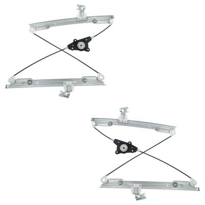 Rareelectrical - New Front Left And Front Right Window Regulator Compatible With Nissan Maxima Sl 6 Cyl 3.5L Maxima - Image 5