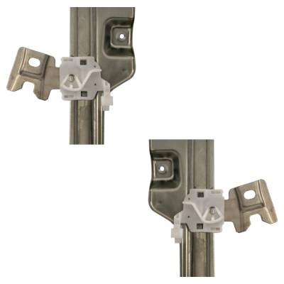 Rareelectrical - New Front Left And Front Right Window Regulator Compatible With Nissan Murano Sl 6 Cyl 3.5L Murano - Image 5