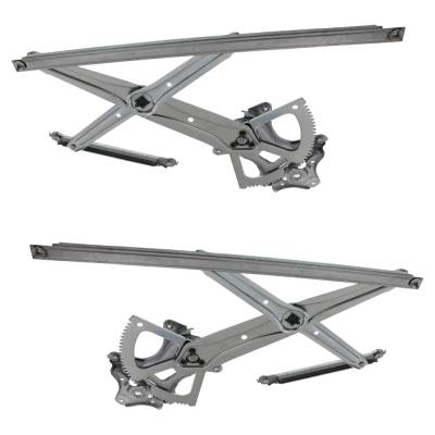 Rareelectrical - New Front Left And Front Right Window Regulator Compatible With Toyota Corolla Xle 4 Cyl 1.8L - Image 4