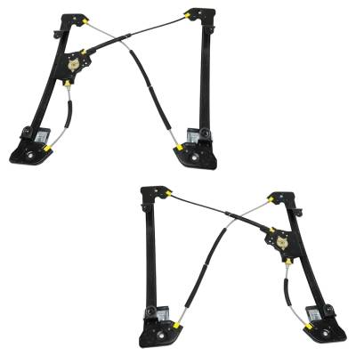 Rareelectrical - New Front Left And Front Right Window Regulator Compatible With Ford F-150 Xl 8 Cyl 4.6L F-150 Stx 6 - Image 5