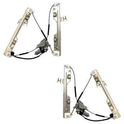 Rareelectrical - New Front Left And Front Right Window Regulator Compatible With Nissan Murano Se 6 Cyl 3.5L Murano S - Image 7