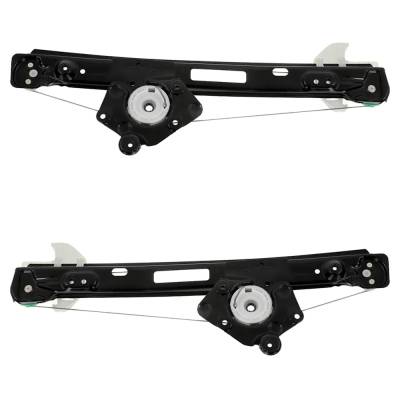 New Rear Left And Rear Right Window Regulator Compatible With Ford Focus St 4 Cyl 2.3L Focus Ztw 4