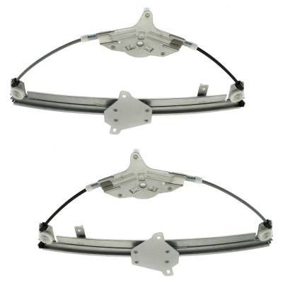 Rareelectrical - New Front Left And Front Right Window Regulator Compatible With Mazda 3 I Sv 4 Cyl 2.0L 3 I Grand - Image 3