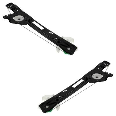 Rareelectrical - New Rear Left And Rear Right Window Regulator Compatible With Ford Focus Lx 4 Cyl 2.3L Focus Sony - Image 2
