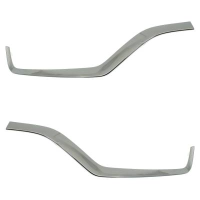 Rareelectrical - New Pair Of Grille Trim Compatible With Lincoln Mkx Black Label 6 Cyl 3.7L Mkx Premiere 6 Cyl 3.7L - Image 2