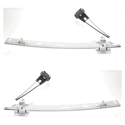 Rareelectrical - New Front Left And Front Right Window Regulator Compatible With Mazda B2600 Le-5 B2000 Base - Image 1