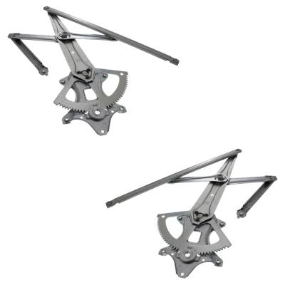 Rareelectrical - New Front Left And Front Right Window Regulator Compatible With Toyota Corolla L 4 Cyl 1.8L Matrix - Image 2