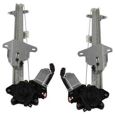 New Front Left And Front Right Window Regulator Compatible With Honda Civic Sport Civic Si 2016-2020