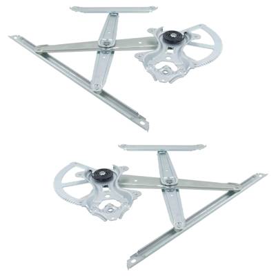 Rareelectrical - New Front Left And Front Right Window Regulator Compatible With Toyota Sienna Xle Premium 6 Cyl 3.5L - Image 4