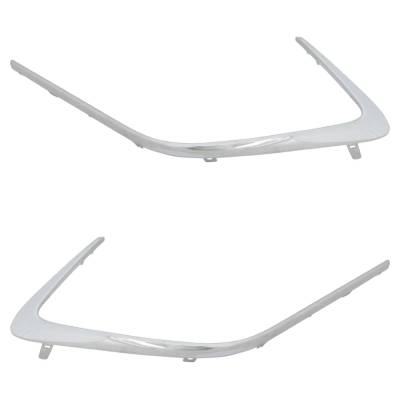 Rareelectrical - New Pair Of Grille Trim Compatible With Toyota Corolla Se Nightshade Corolla Se Apex 2019-2022 By - Image 6
