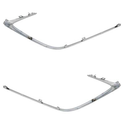 Rareelectrical - New Pair Of Grille Trim Compatible With Toyota Corolla Se Corolla Xse Apex 2019-2022 By To1046110 - Image 4