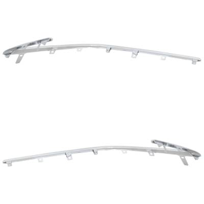 Rareelectrical - New Pair Of Grille Trim Compatible With Toyota Corolla Xse Apex Corolla Se 2019-2022 By To1046110 - Image 5