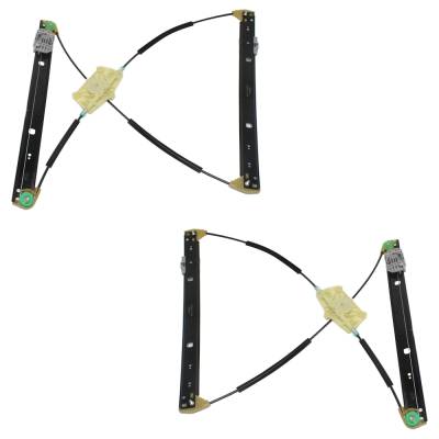 Rareelectrical - New Front Left And Front Right Window Regulator Compatible With Audi Q7 Base 6 Cyl 3.0L 2011 - Image 5