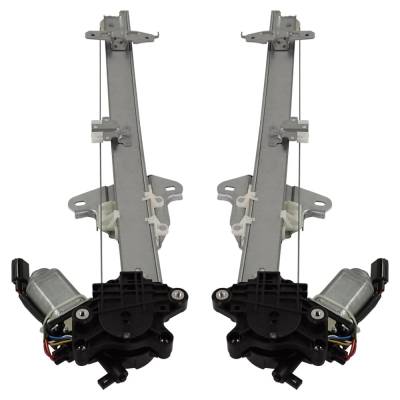 Rareelectrical - New Front Left And Front Right Window Regulator Compatible With Honda Civic Ex-T Civic Ex 2016-2020 - Image 5