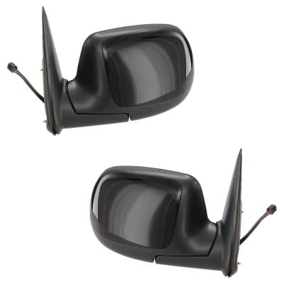 Rareelectrical - New Pair Of Mirror Compatible With Chevrolet Gmc Sierra 1500 Slt 8 Cyl 5.3L Silverado 1500 Base 6 - Image 3
