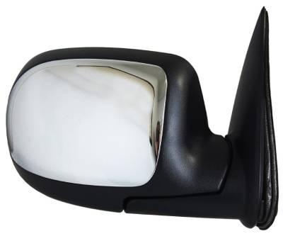 Rareelectrical - Door Mirror Assembly Right Passenger Side Compatible With 1999-2000 Gmc Sierra 1500 2000-1999 Door - Image 2