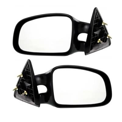 New Pair Of Door Mirrors Fits Pontiac Grand Am Se1 2000-2001 Gm1320240 Gm1321240