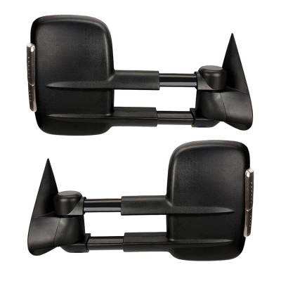 Rareelectrical - New Pair Of Door Mirrors Fits Chevrolet Tahoe 07-14 20862094 Gm1321337 20862095 - Image 2