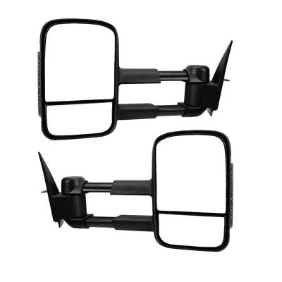 New Door Mirrors Pair Fits Gmc Sierra 1500 2007-2013 Gm1320337 20862095 20862094