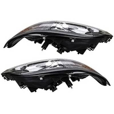 Rareelectrical - New Pair Of Headlights Compatible With Ford Windstar Base  Mini Cargo Van 3.8L 2001 2002 2003 Py - Image 2
