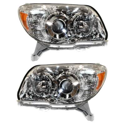 New Pair Of Headlight Compatible With Toyota 4Runner Sr5 Limited Sport 2006-2009 By Part Number