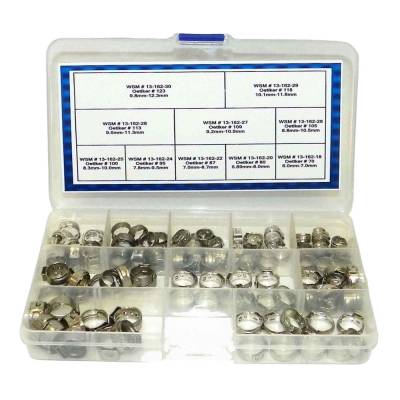 New Marine Oetiker Hose Clamp Kit 5.3Mm-11.8Mm Compatible With Mercury Omc Johnson Evinrude Yamaha