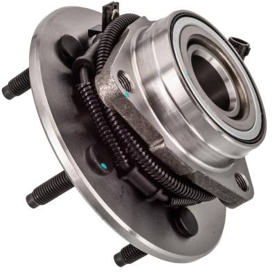 Front Hub Bearing Assembly Compatible With 1997-2000 Lincoln Navigator 3-Lug Abs 515004 Bolt-On