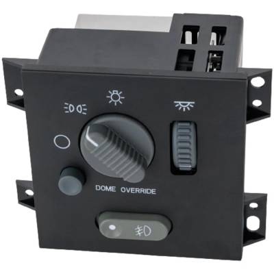 Rareelectrical - New Headlight Switch Compatible With Chevrolet Gmc Oldsmobile Blazer Lt 6 Cyl 4.3L S10 Xtreme 4 Cyl - Image 1