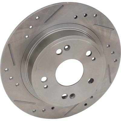New Solid Brake Disc Compatible With Acura Honda Accord Touring 4 Cyl 2.4L Accord Hybrid Sport-L 4