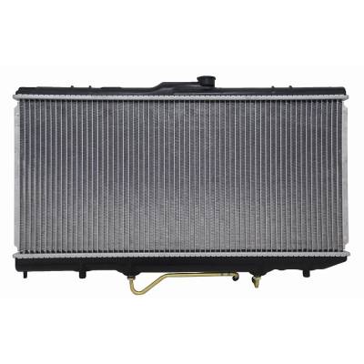 Rareelectrical - Radiator Compatible With 1990-1993 Toyota Celica St 1.6L L4 Coupe Hatchback Automatic Transmission - Image 1