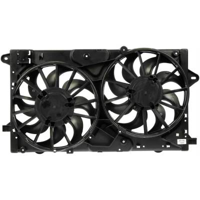 New Dual Cooling Fan Assembly Compatible With Buick Chevrolet Lacrosse Premium 6 Cyl 3.6L Lacrosse