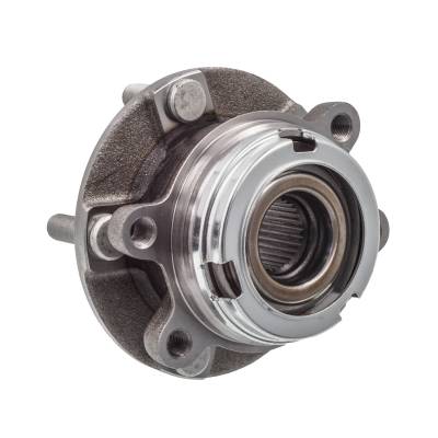 Rareelectrical - Front Wheel Bearing And Hub Assembly Compatible With 2007 Nissan Altima 2.5L 4-Cylinder Without Abs - Image 1