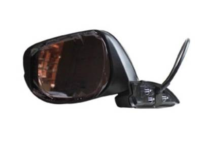 Door Mirror Assembly Left Driver Side Compatible With 2009-2014 Honda Fit 2009-2014 Door Mirror OEM