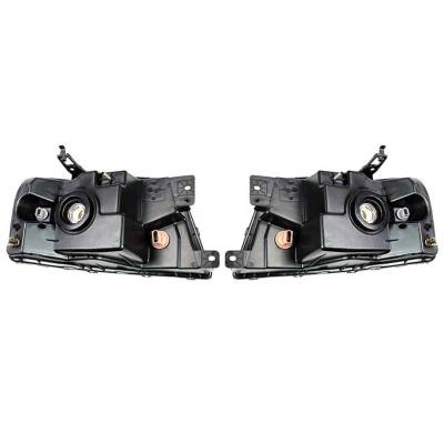 Rareelectrical - New Pair Of Head Lights Fits Ford F-150 2004-08 Fo2503201 Fo2502201 7L3z13008fa - Image 2