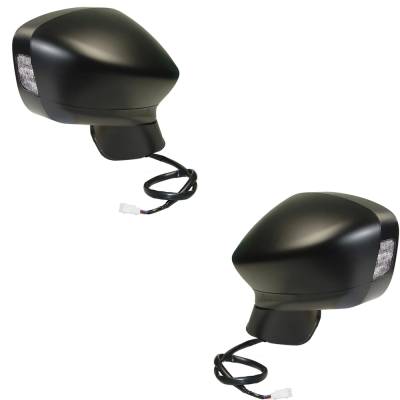 Rareelectrical - New Pair Mirror Compatible With Mazda 6 Touring 2.5L 2014 2015 2016 By Ma1321177 Ghp9-69-1N1a-51 - Image 4
