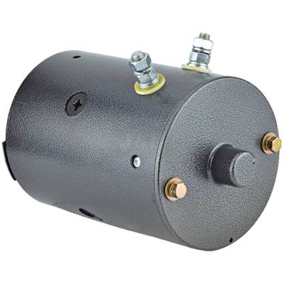 Rareelectrical - 12V Snow Plow Motor Compatible With Fisher Western Snow Plows Cw Insulated Ground 4 Field Coils - Image 3