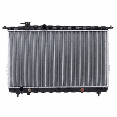 Rareelectrical - Radiator Compatible With 2004-2006 Kia Amanti 3.5L V6 3497Cc Aluminum Core Plastic Tank Direct Fit - Image 1