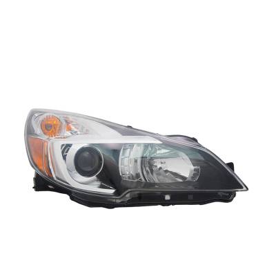 Right Passenger Headlight Assembly Compatible With 2013-2014 Subaru Legacy 2.5I 3.6R Limited Sedan