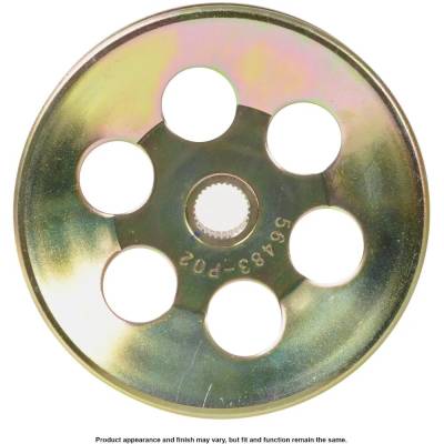 Rareelectrical - 3-Groove Serpentine Power Steering Pump Pulley Compatible With 1992-2002 Honda Civic Cx 1.5L (92-95) - Image 2