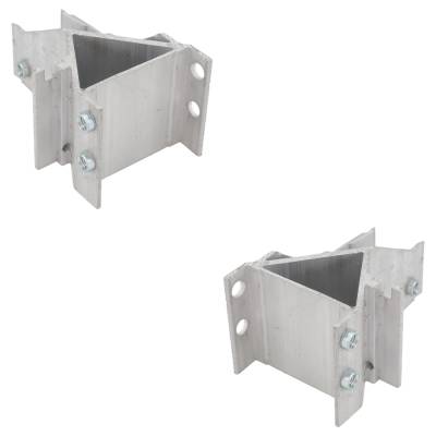 Rareelectrical - New Front Left And Front Right Bumper Bracket Compatible With Bmw 740I Base 6 Cyl 3.0L 750Li Xdrive - Image 3