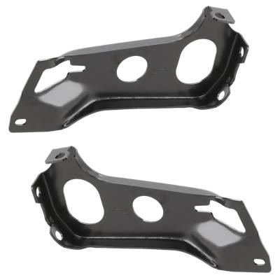 Rareelectrical - Front Bumper Bracket Pair Compatible With 1986-1992 Nissan D21 Base 2.4L (90-92) Base 3.0L (90-92) E - Image 6